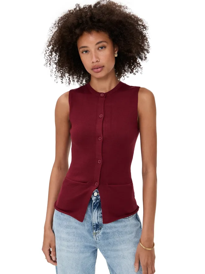 LIONESS Lioness Kourt ベスト ルンバレッドの商品画像