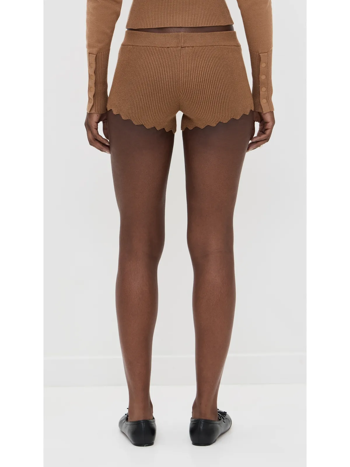 Lioness Dollhouse Knit Shorts モカムース M - 画像3