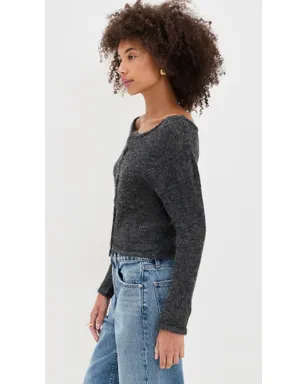 Lioness マーゴー ニットカーディガン チャコール M - サムネイル4