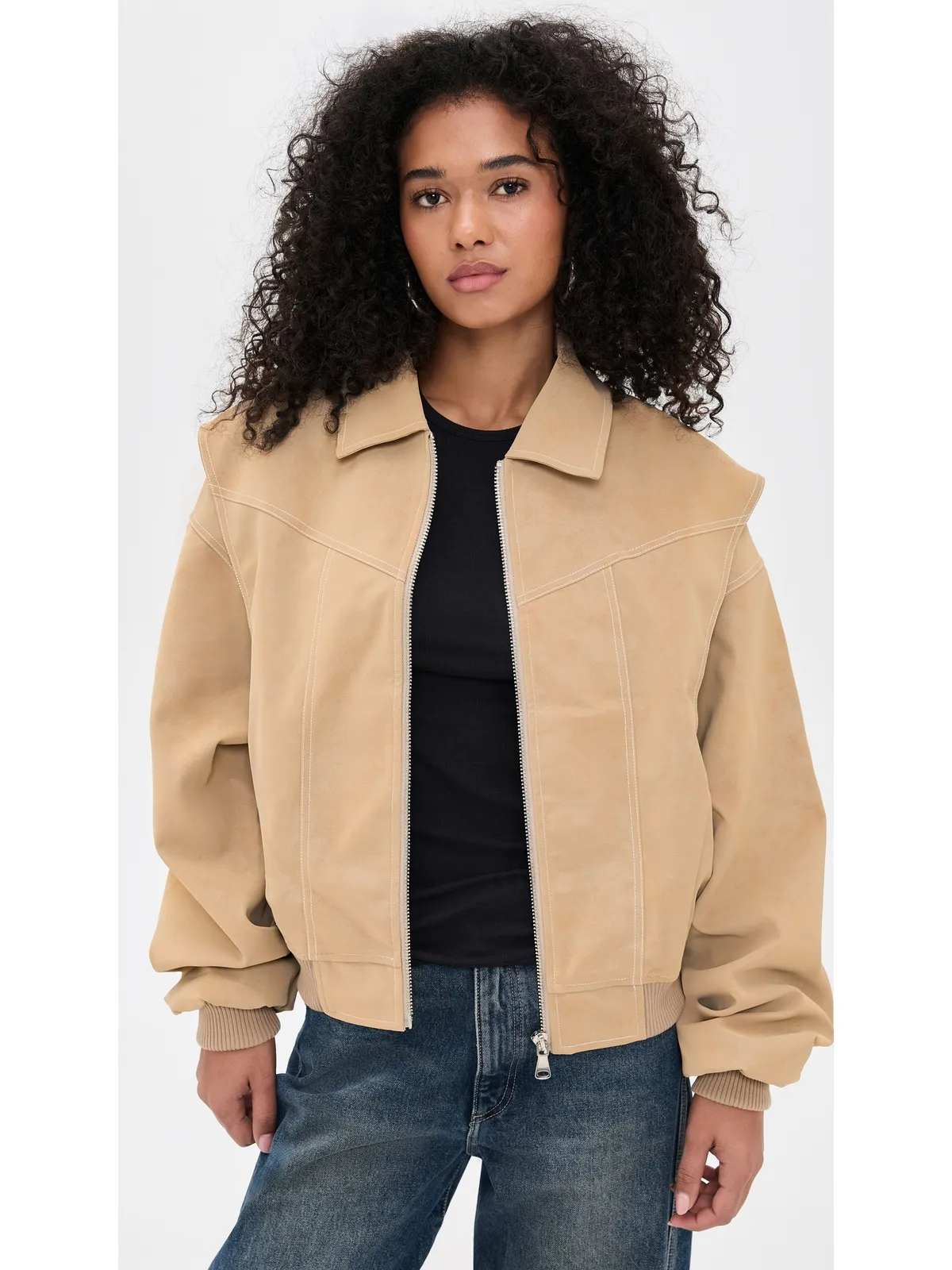 Lioness Vista Bomber Jacket Latte - 画像2