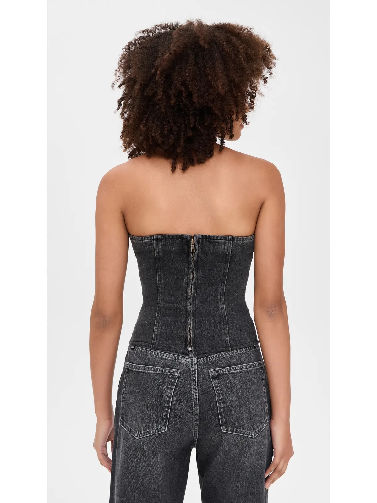 Lioness Sweetness Strapless Top Washed Onyx - 画像3