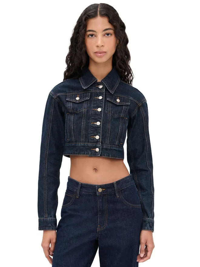 LIONESS Lioness デイドリーム クロップジャケット インディゴの商品画像