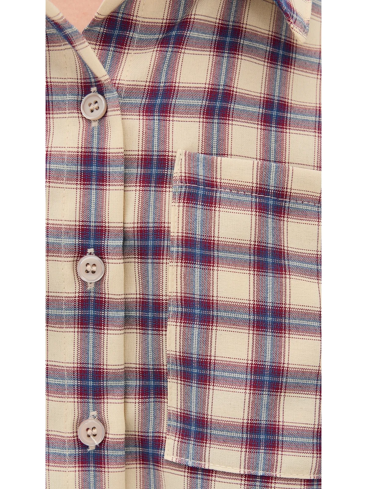 Lioness Untamed Shirt Berry Plaid - 画像6
