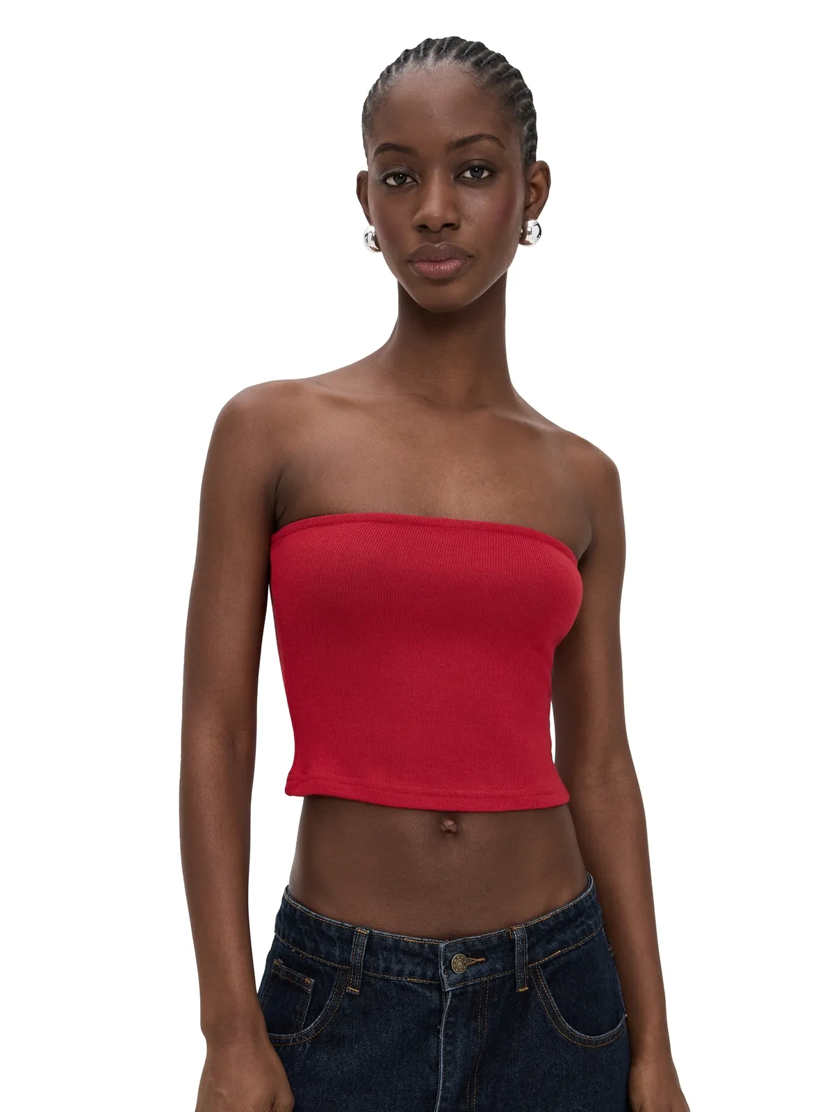 Lioness スウェイ ストラップレストップ トマト色 M - 画像1