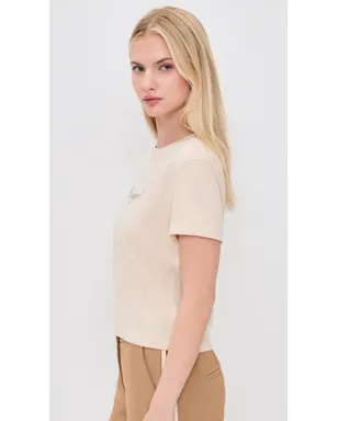 ビンテージ Lioness Buongiorno ベビーTシャツ オートミール - サムネイル4