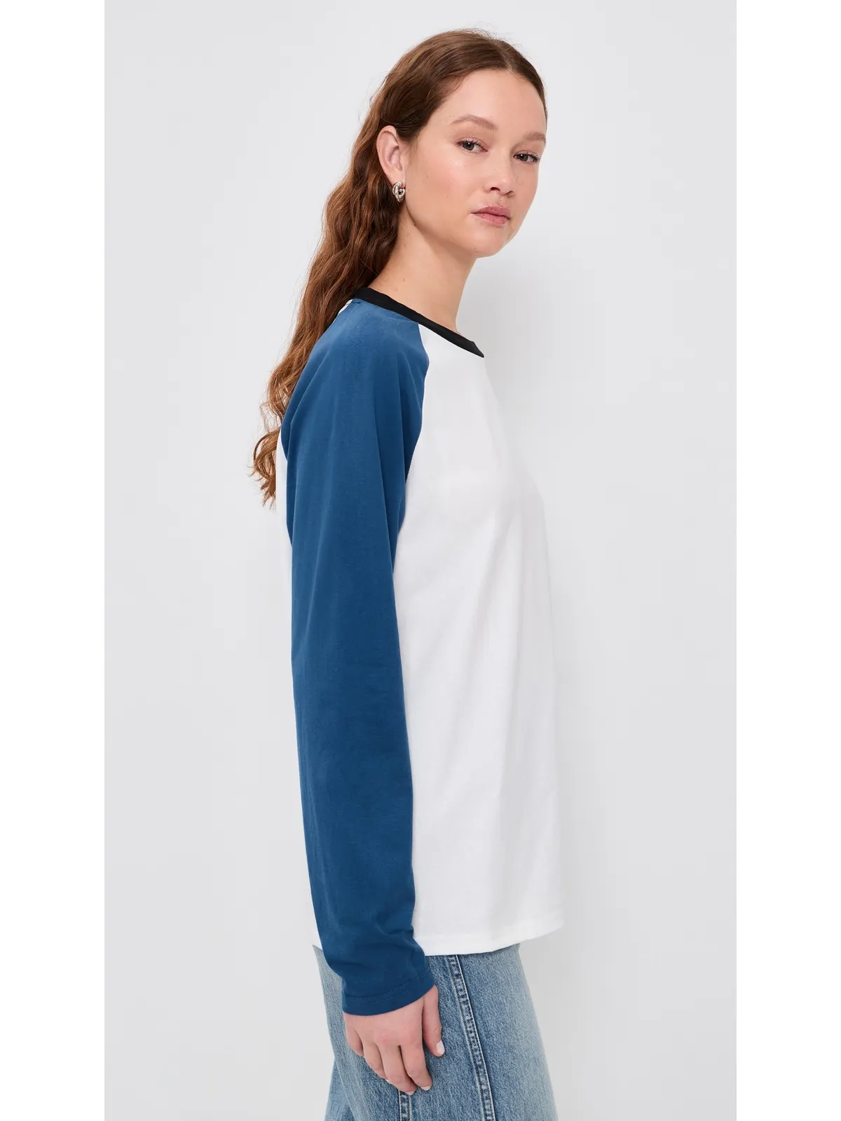 Lioness クラヴィッツ ベースボールTシャツ ブルー - 画像4