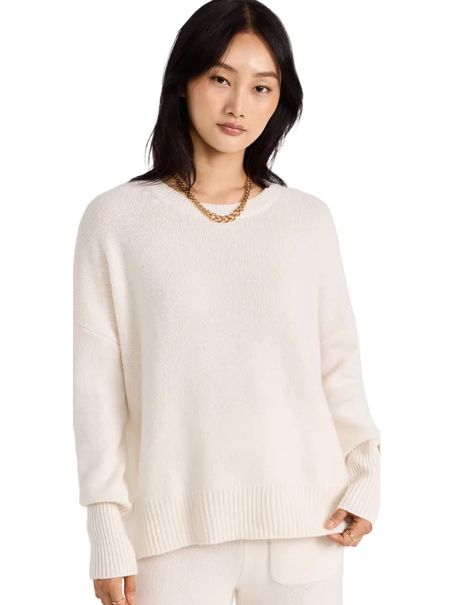 Lisa Yang LISA YANG ミラ カシミアセーター クリーム色の商品画像