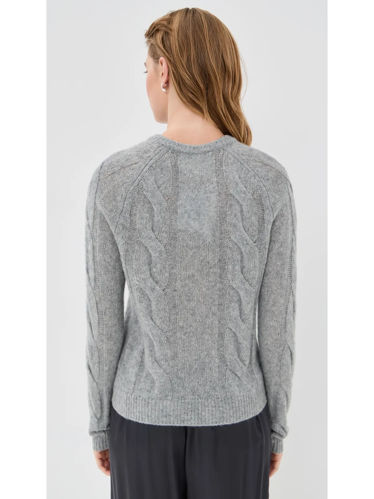 LISA YANG Gwyneth Cashmere Cardigan Cloudy - 画像3