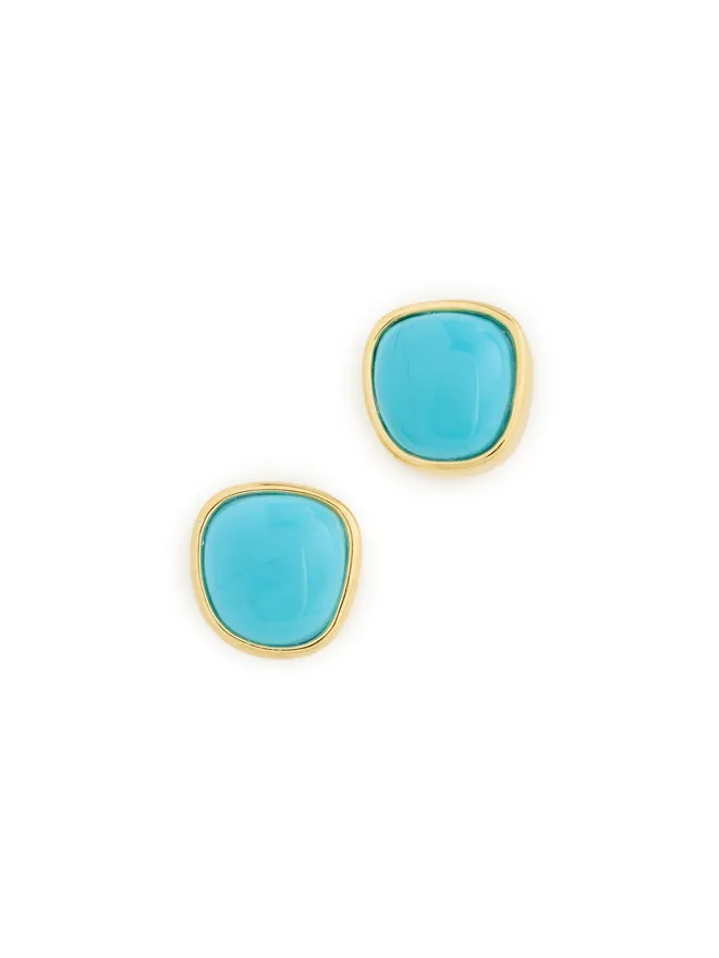 Lizzie Fortunato Lizzie Fortunato Bay Studs（ターコイズ）の商品画像