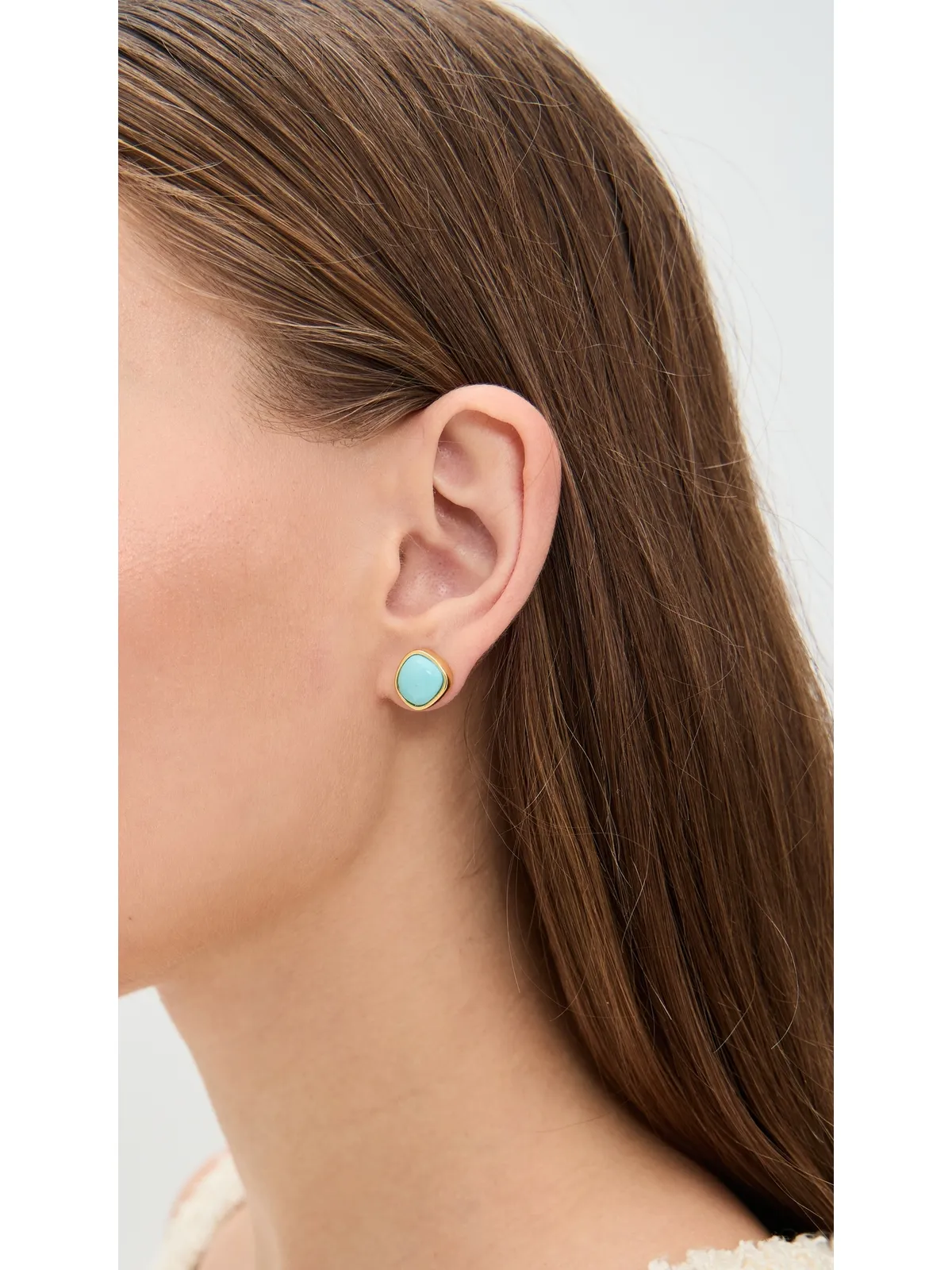 Lizzie Fortunato Bay Studs（ターコイズ） - 画像3
