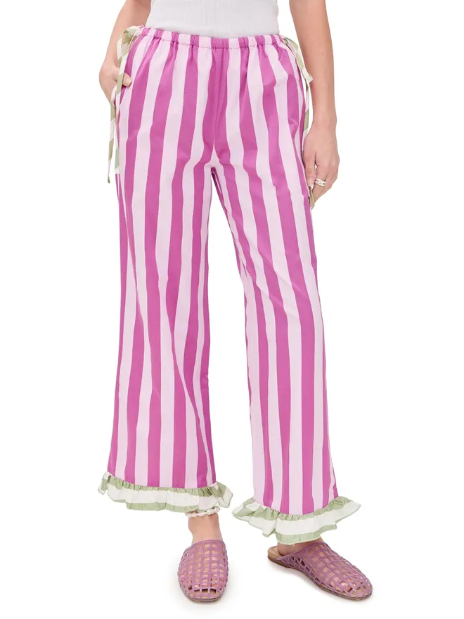 Lisa Says Gah Lisa Says Gah チェルシーパンツ ローズストライプの商品画像