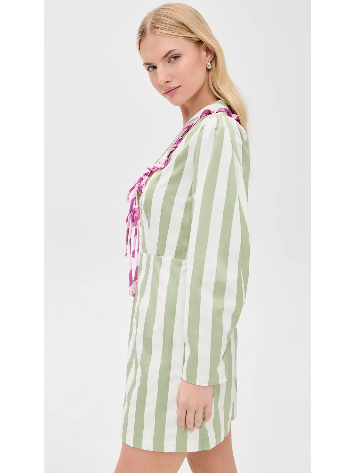 Lisa Says Gah Mayfairドレス Ivy Stripe - 画像4