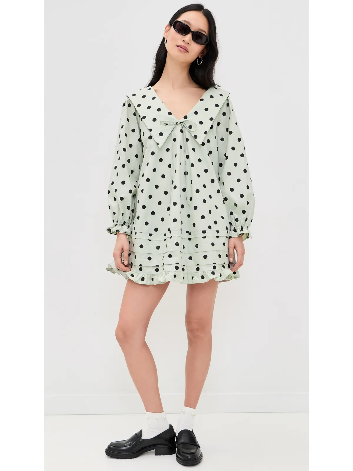 Lisa Says Gah Leigh Dress ドット柄 - 画像5