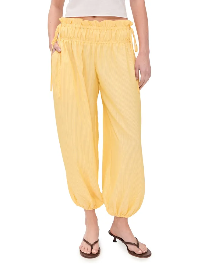 Lisa Says Gah Lisa Says Gah ポピー バルーンパンツ レモンの商品画像