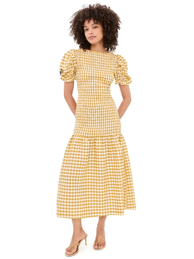 Lisa Says Gah Lisa Says Gah Fiona Dress Sunshineの商品画像