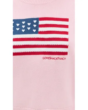 LoveShackFancy Tyプルオーバー ブラッシングリバティ - サムネイル6