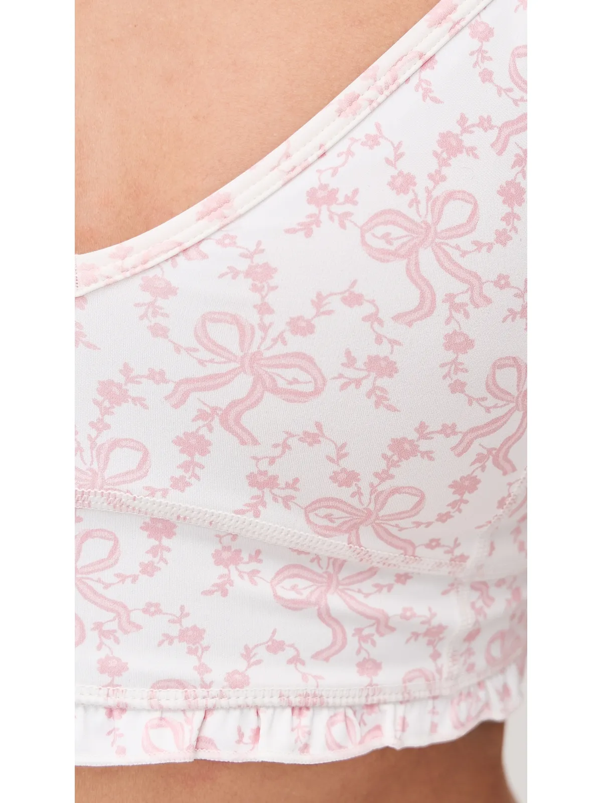 LoveShackFancy Erza Bra Chantilly - 画像6