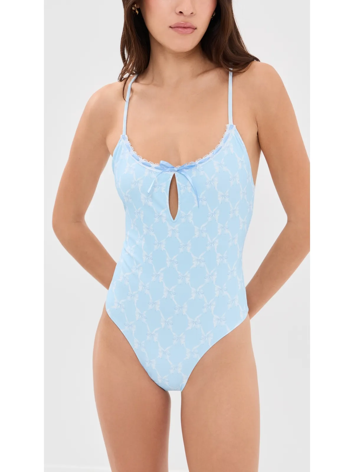 LoveShackFancy Laguna ワンピース水着 - 画像5