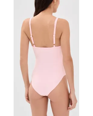 LoveShackFancy Brooksie 水着 Starlit Pink - サムネイル3