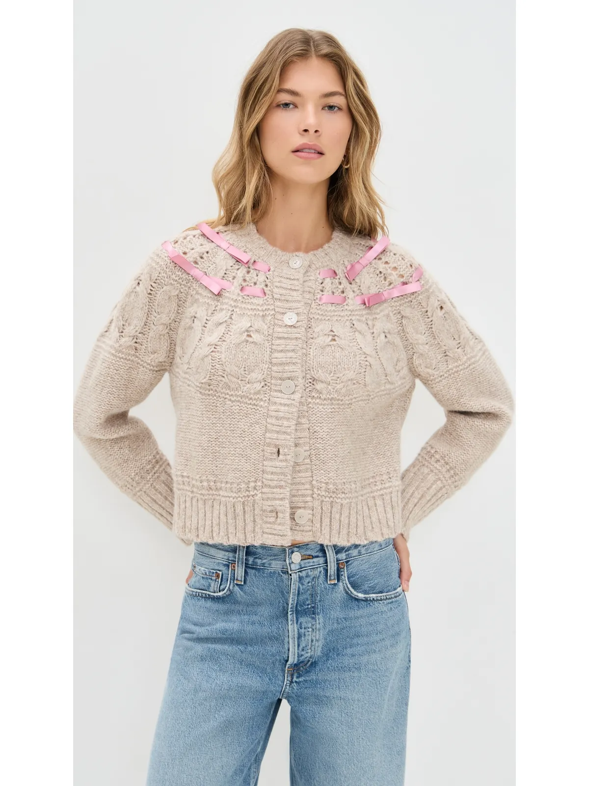 LoveShackFancy Clementian Cardigan - 画像2