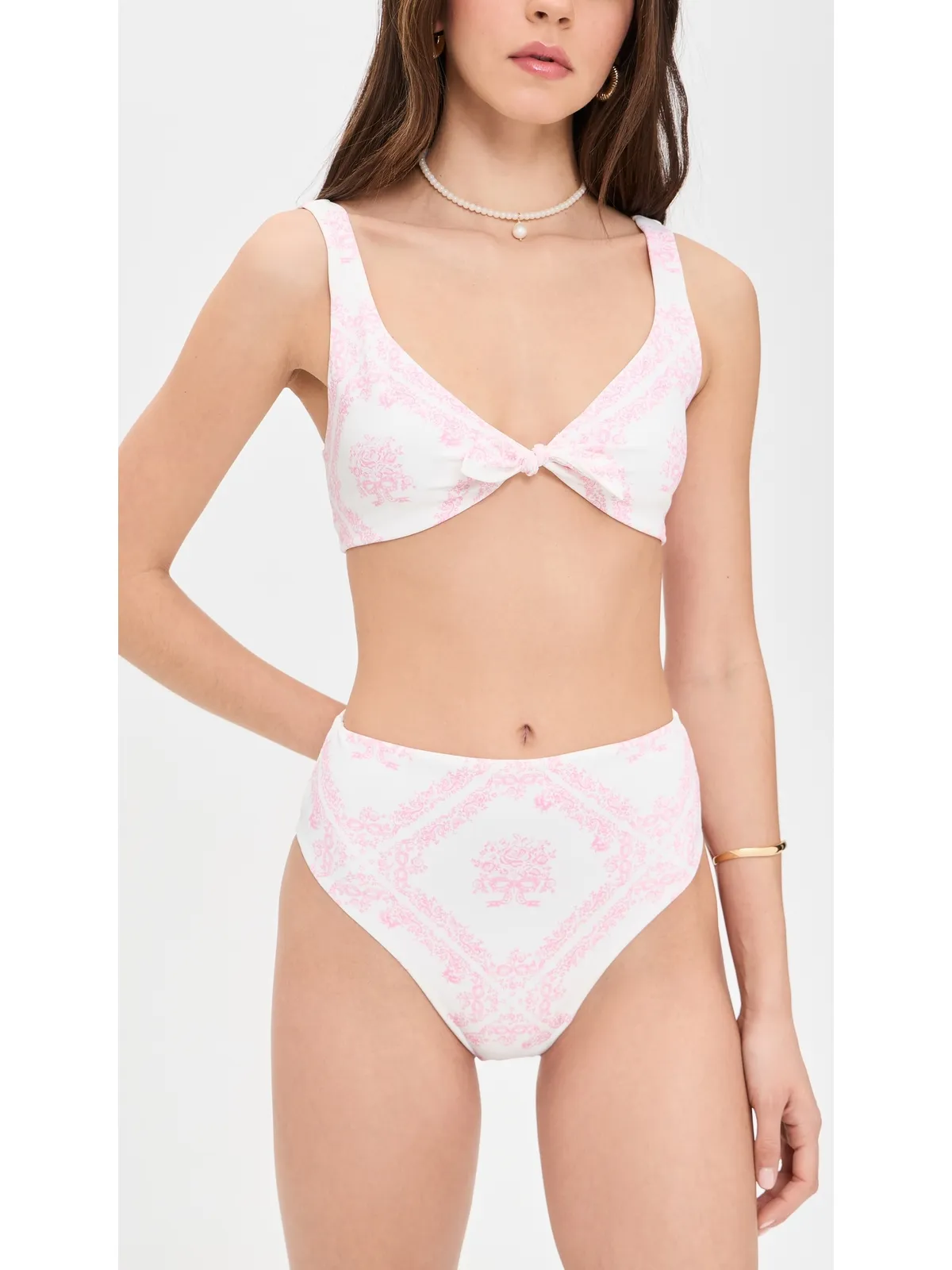 LoveShackFancy Perrin Swimsuit - 画像5