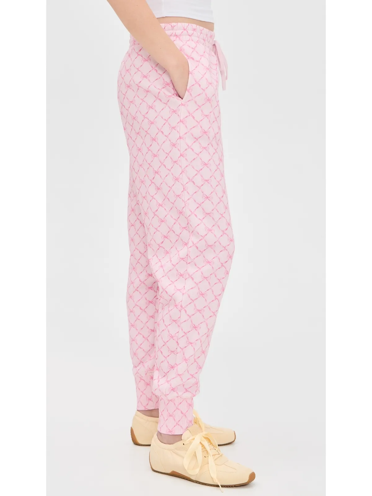 LoveShackFancy ロラナ スウェットパンツ - 画像4