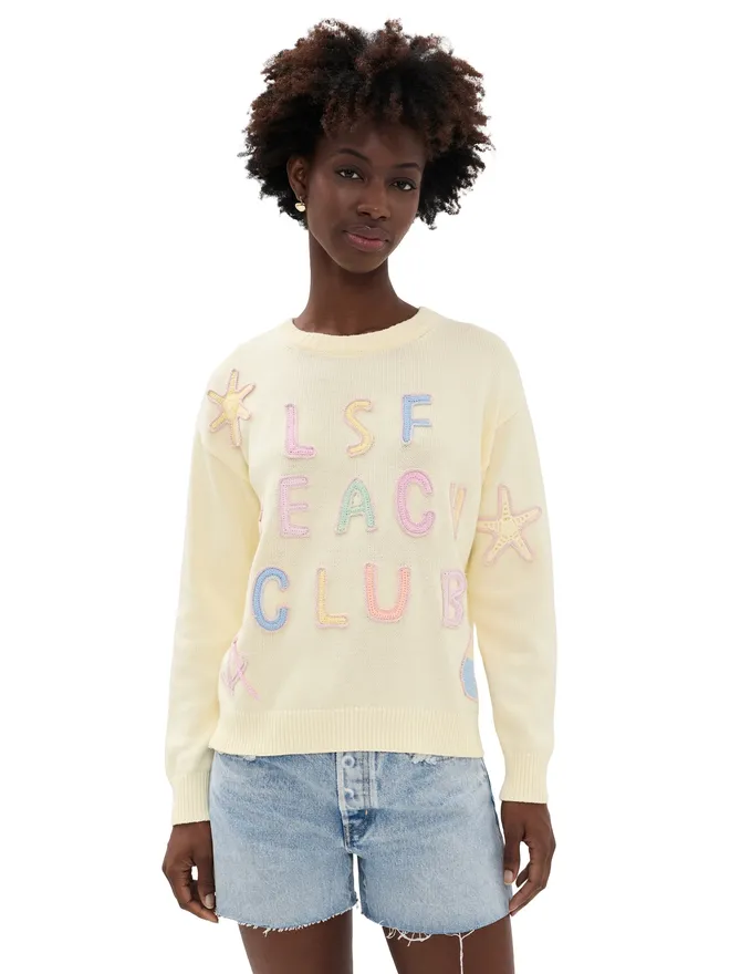 LoveShackFancy LoveShackFancy コーラ ノーティカル プルオーバーの商品画像