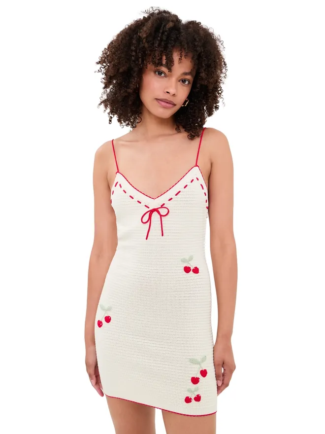 LoveShackFancy LoveShackFancy イエレナ ドレス チェリ―セイルの商品画像