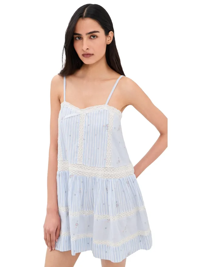 LoveShackFancy LoveShackFancy ヴィオネット ドレス SKY MISTの商品画像