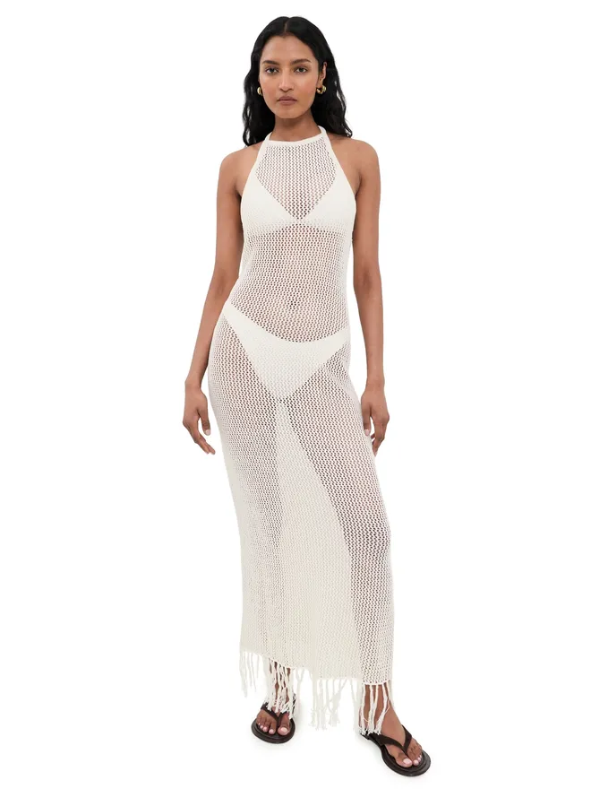 LSPACE LSPACE 捕らえられた Sea Dress クリームの商品画像