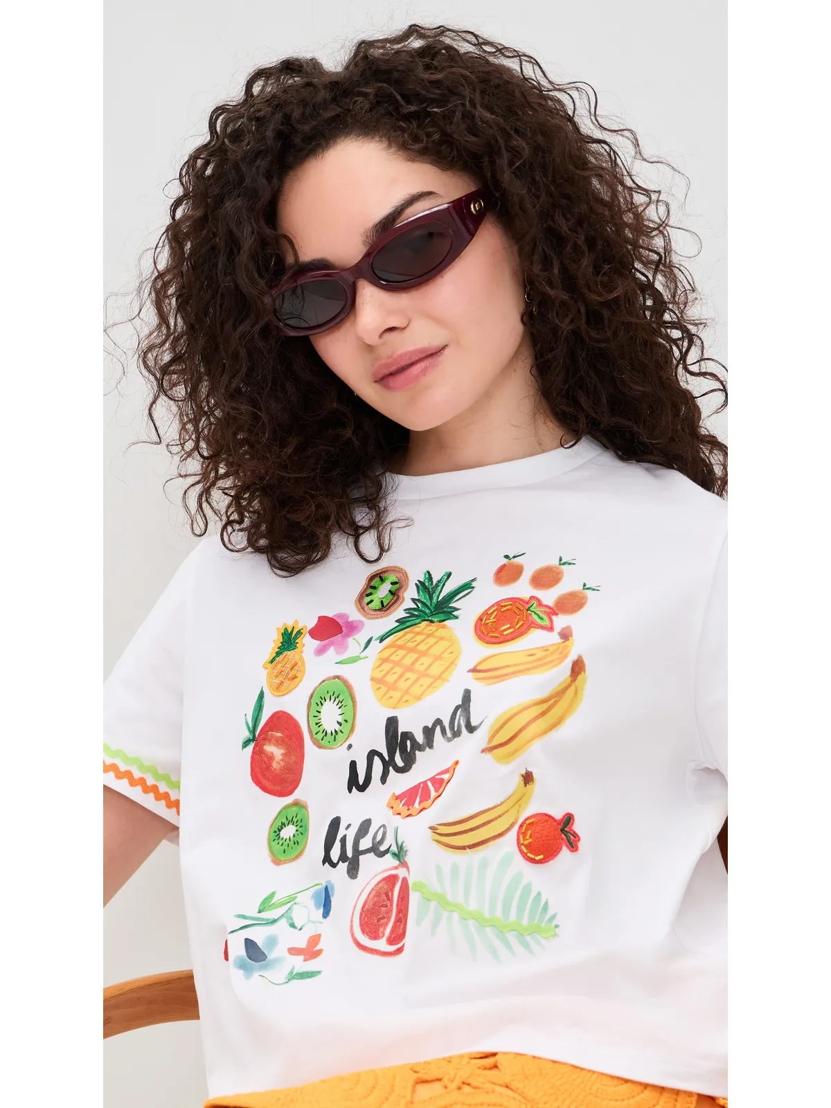 Le Specs Glaciem Sunglasses Burgundy - 画像3