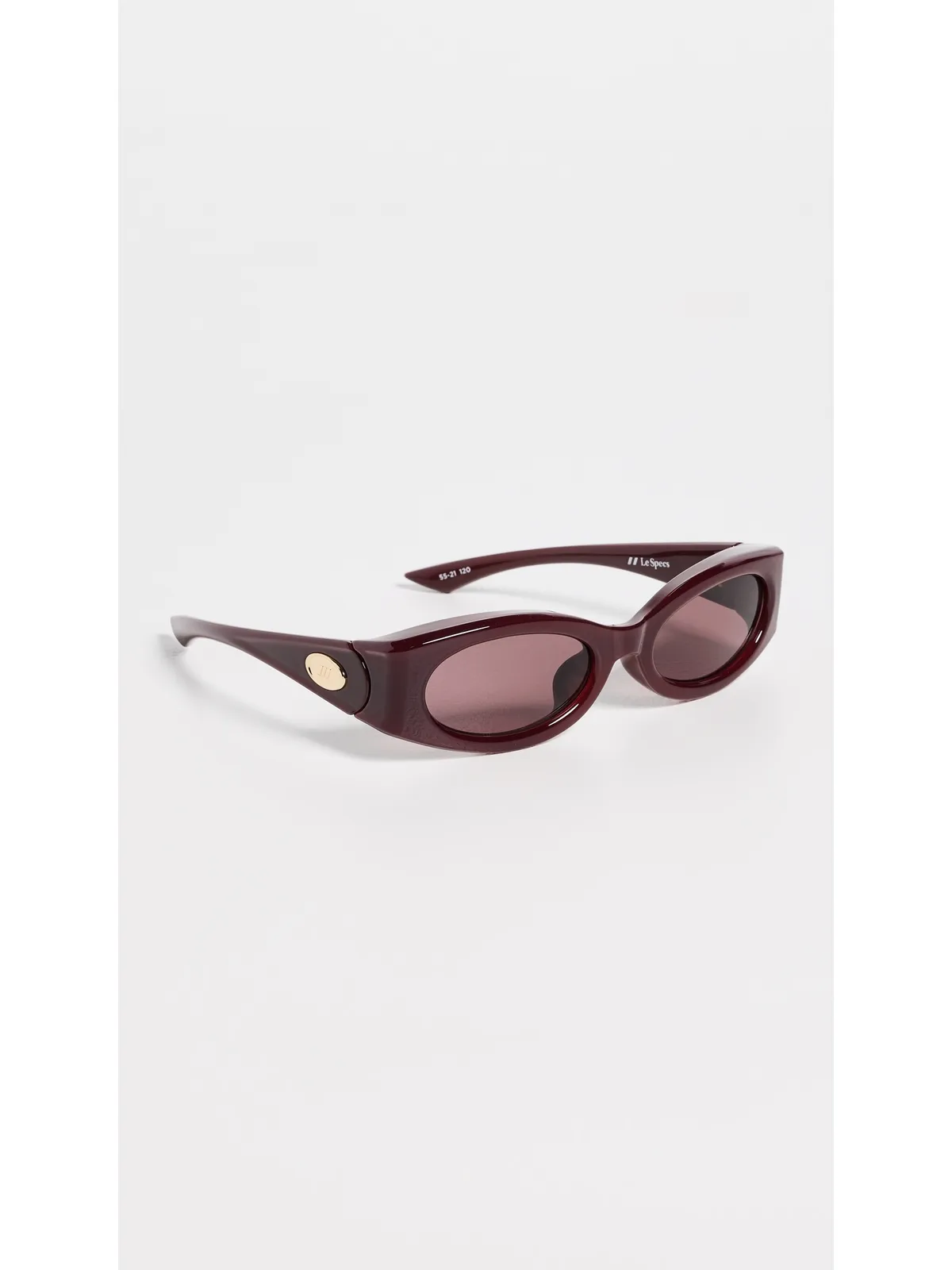 Le Specs Glaciem Sunglasses Burgundy - 画像4