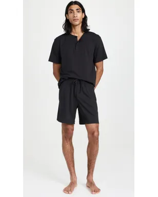 Lunya Slumberknit Shorts Immersed Black - サムネイル5