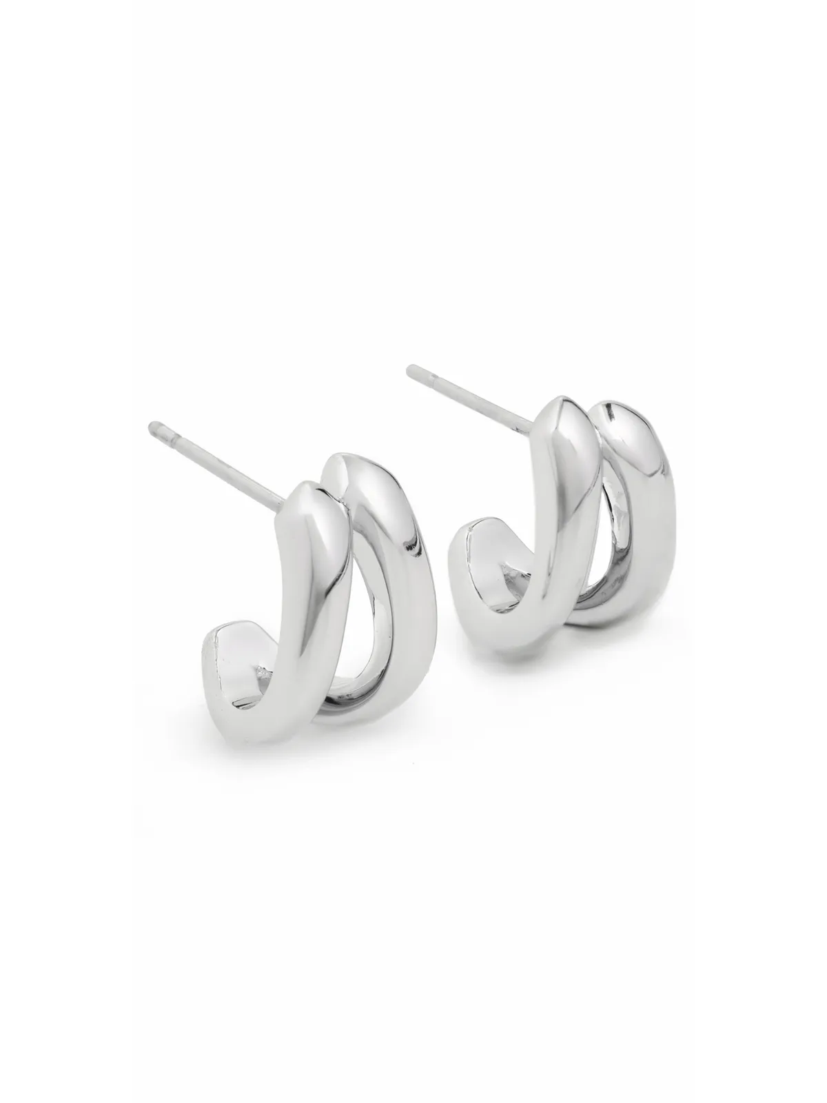 Luv Aj Layla Split Hoops ピアス - 画像1