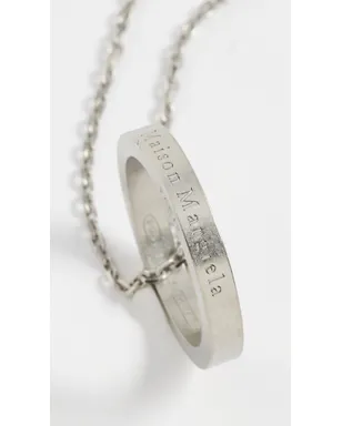 Maison Margiela ロゴコレクション ネックレス パラディオ ブラッタート - サムネイル5
