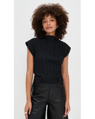 MM6 Maison Margiela トップス ブラック - サムネイル2