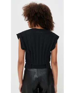 MM6 Maison Margiela トップス ブラック - サムネイル3