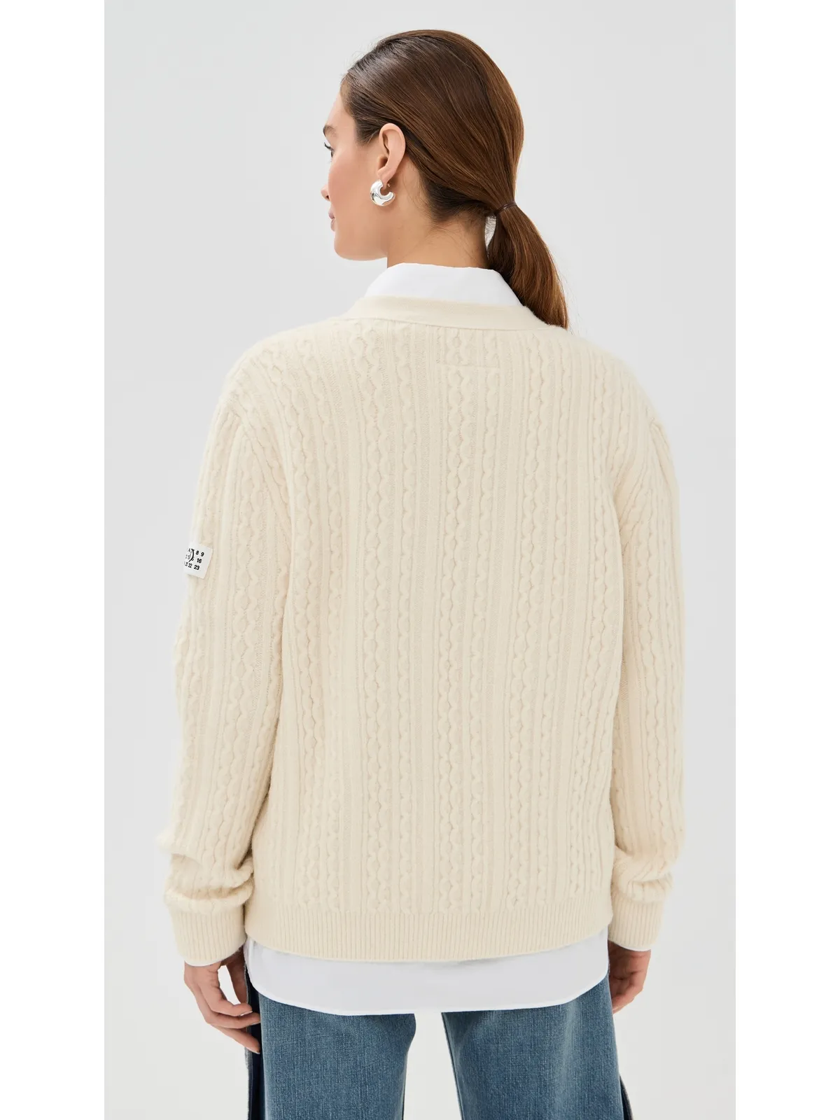 MM6 Maison Margiela カーディガン オフホワイト - 画像3