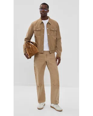 MM6 Maison Margiela フェイクスウェード スポーツジャケット サンド 46 - サムネイル5