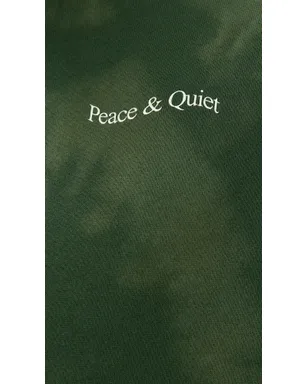 Museum of Peace and Quiet ワードマーク タイダイ フーディー - サムネイル6