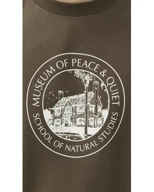 Museum of Peace and Quiet ナチュラル・スタディーズ クルーネック ブラウン - サムネイル6