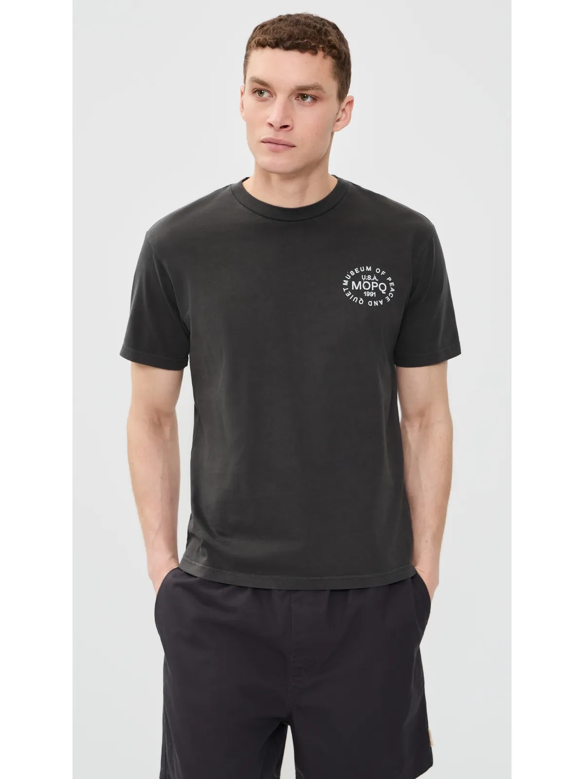 Museum of Peace and Quiet スタンプTシャツ - 画像3
