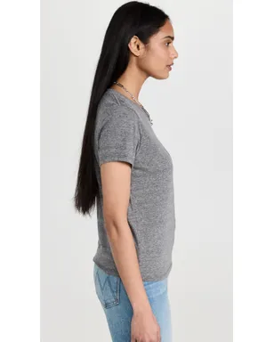 MOTHER The Lil Goodie Goodie Tシャツ ヘザーグレー - サムネイル4