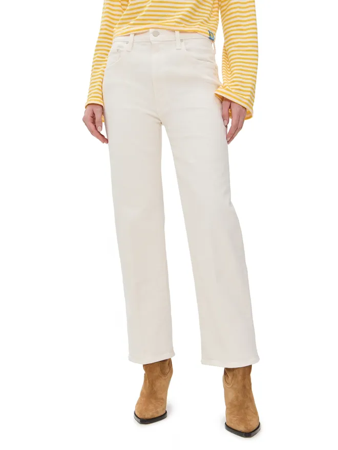 MOTHER MOTHER ランブラー ジ Zip アンクル ジーンズ クリームパフの商品画像