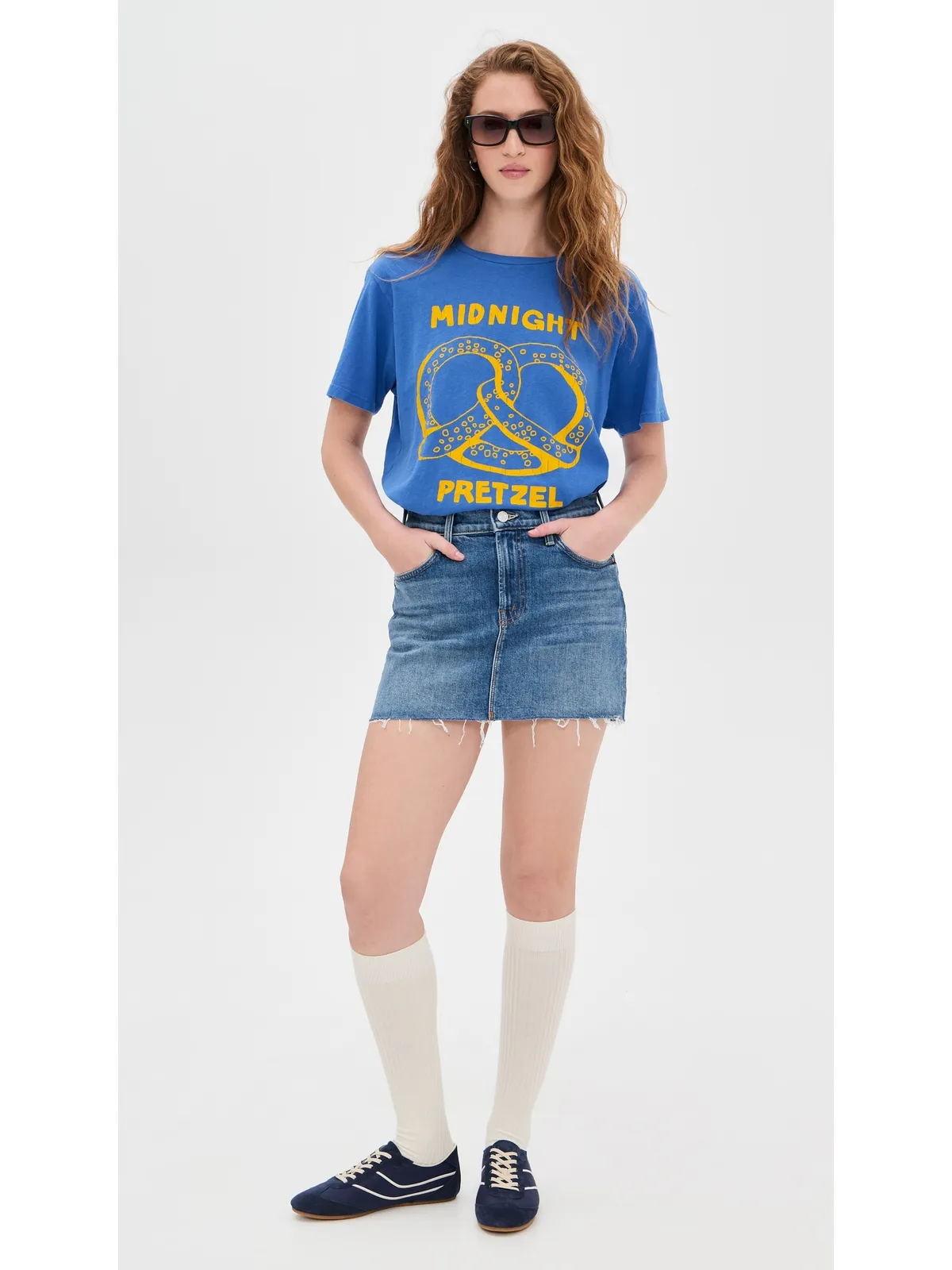 MOTHER The Rowdy Tシャツ ミッドナイトプレッツェル M - 画像5