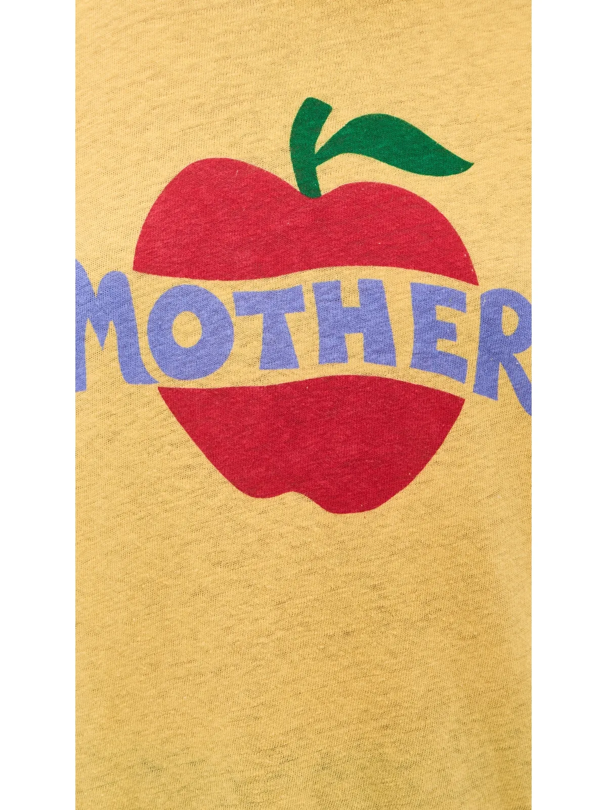 MOTHER ペティット リル・シンフルTシャツ アップル柄 - 画像6