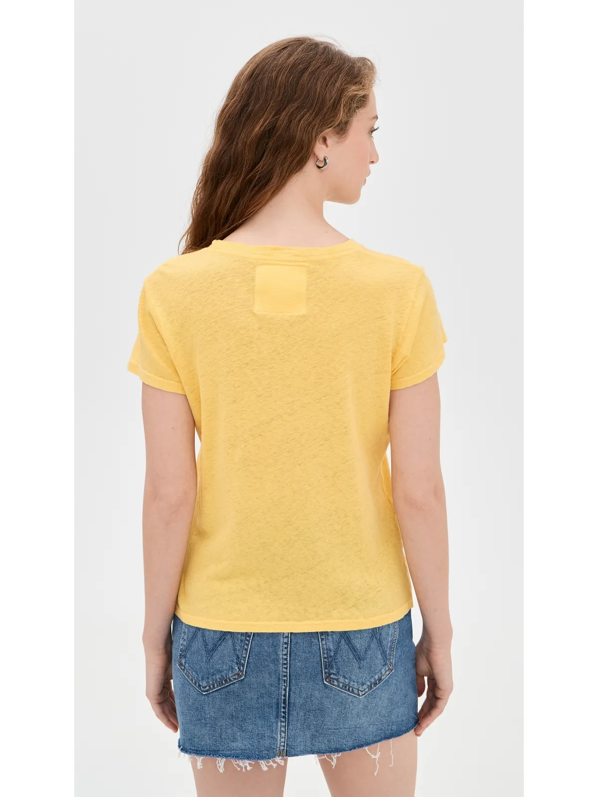 MOTHER ペティット リル・シンフルTシャツ アップル柄 - 画像3