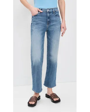 MOTHER Petite Lil Kick It Ankle Jeans Birds Gone Wild - サムネイル2