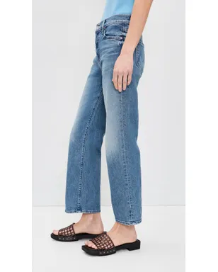 MOTHER Petite Lil Kick It Ankle Jeans Birds Gone Wild - サムネイル4
