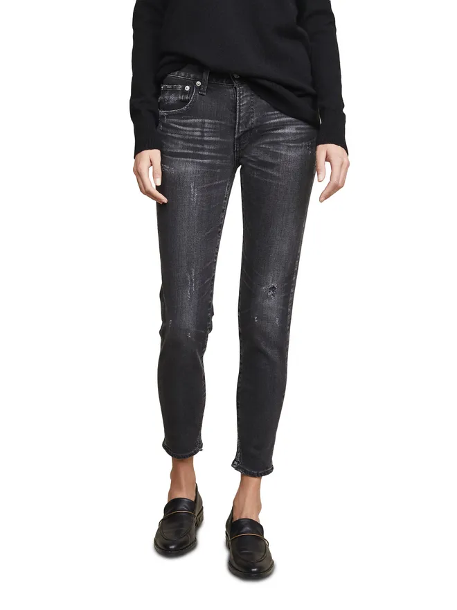 Moussy Vintage MOUSSY VINTAGE Velmaスキニージーンズ ブラックの商品画像